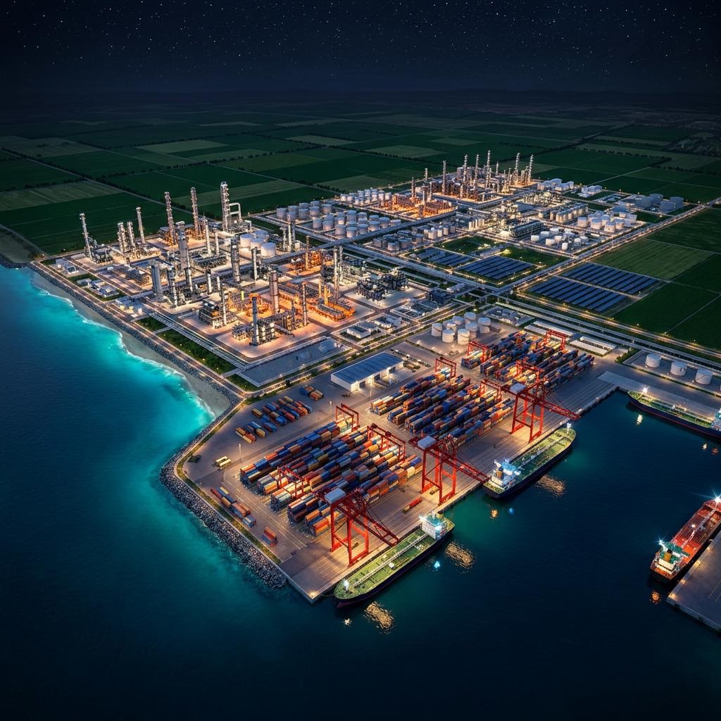 DAPEK Mega-Hub — night operations