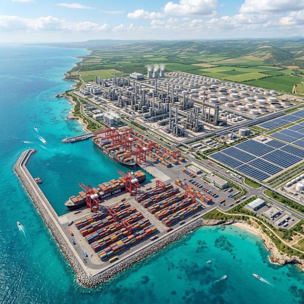 Deep-water container terminal — Ceyhan, Turkey
