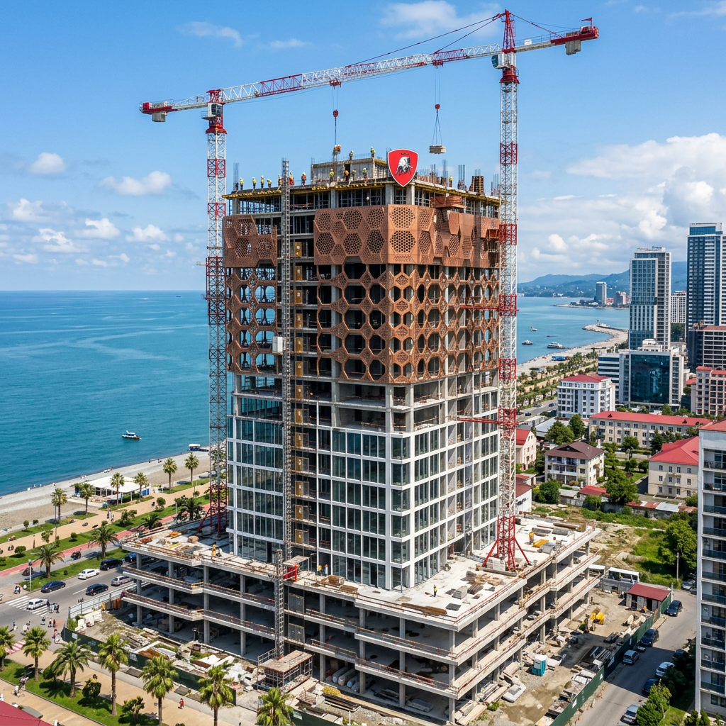 Construction progress — Batumi, Georgia