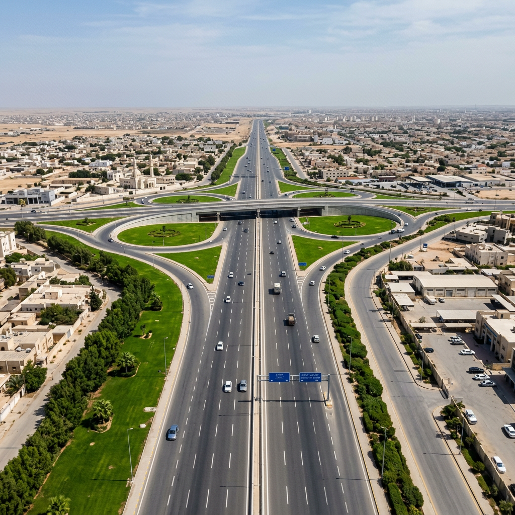 23.8 km expressway corridor — Tripoli